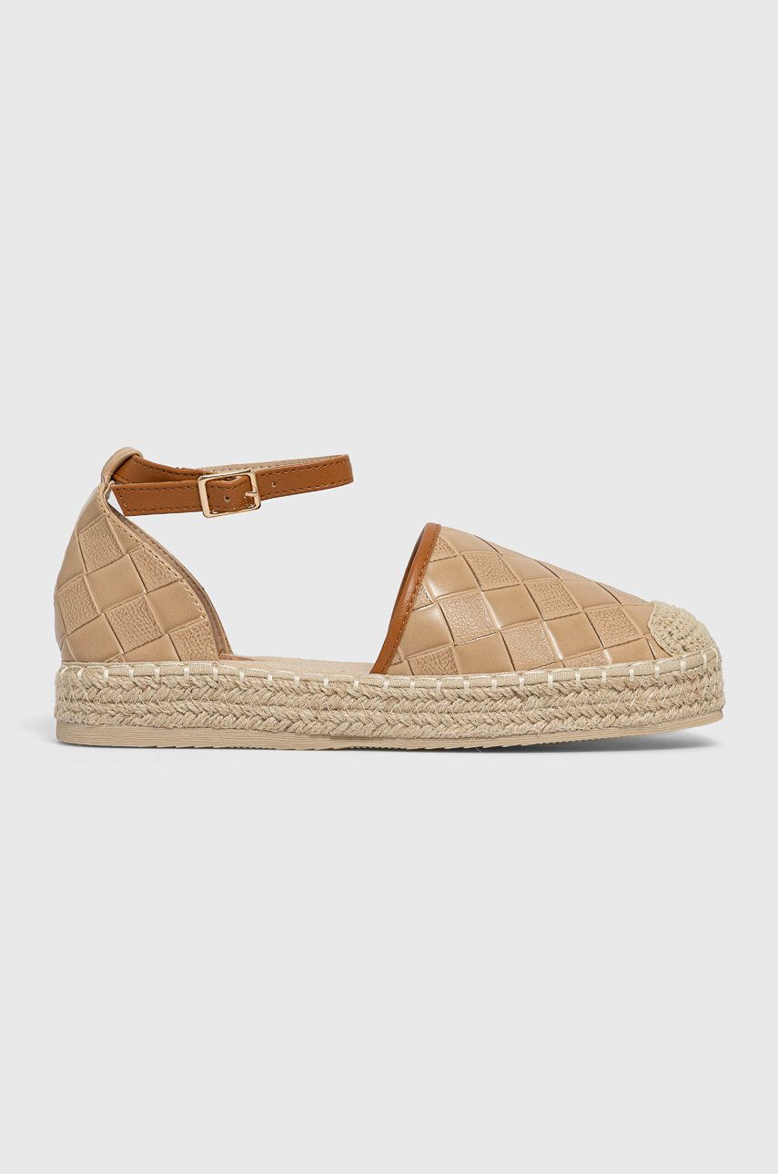 Answear Lab Espadrile Melissa culoarea bej - Pled.ro