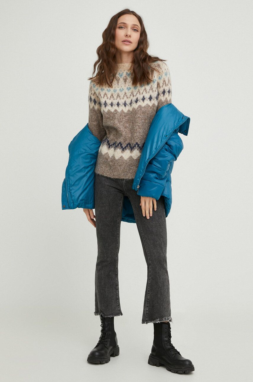 Answear Lab geaca femei de iarna oversize - Pled.ro