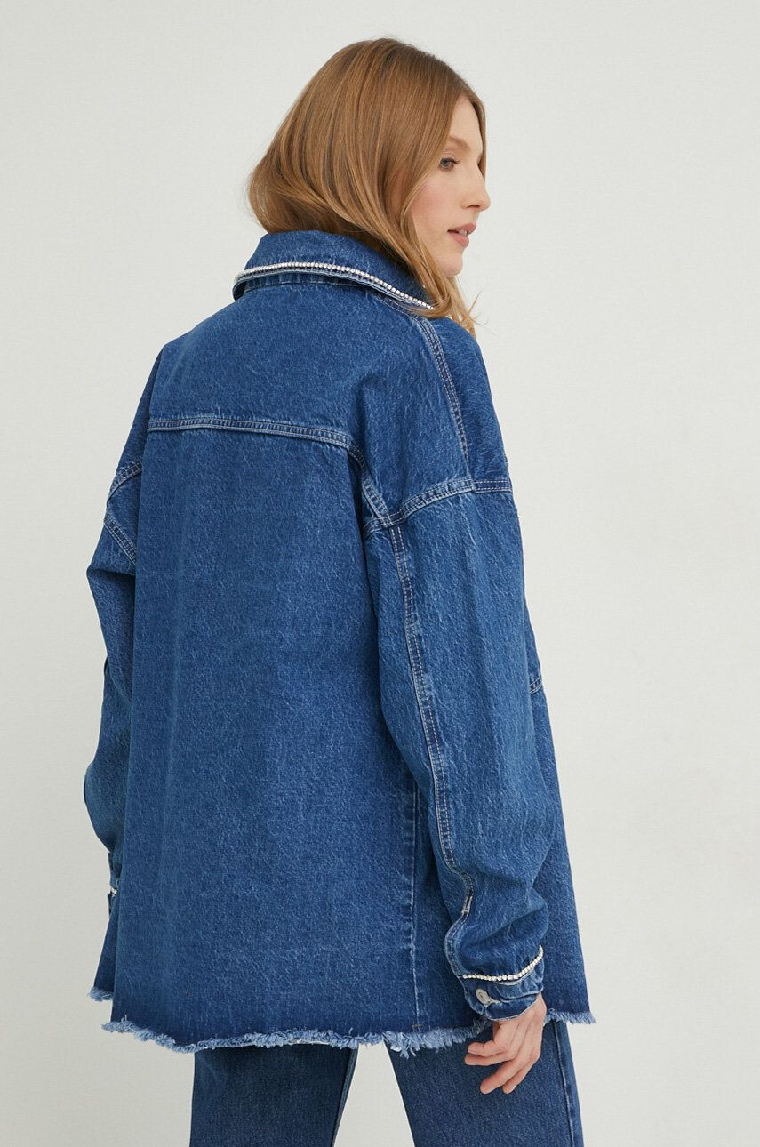 Answear Lab geaca jeans femei oversize - Pled.ro