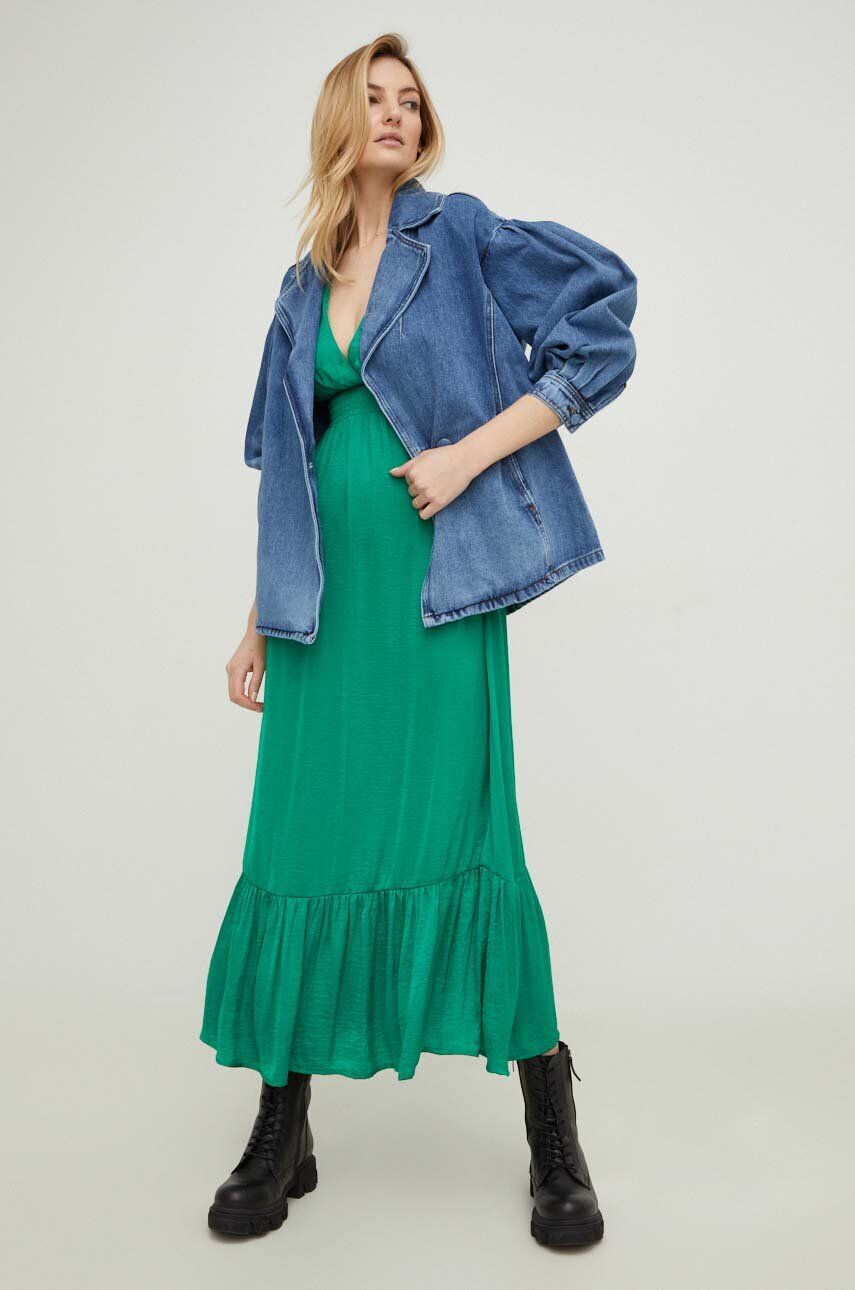 Answear Lab geaca jeans femei de tranzitie oversize - Pled.ro