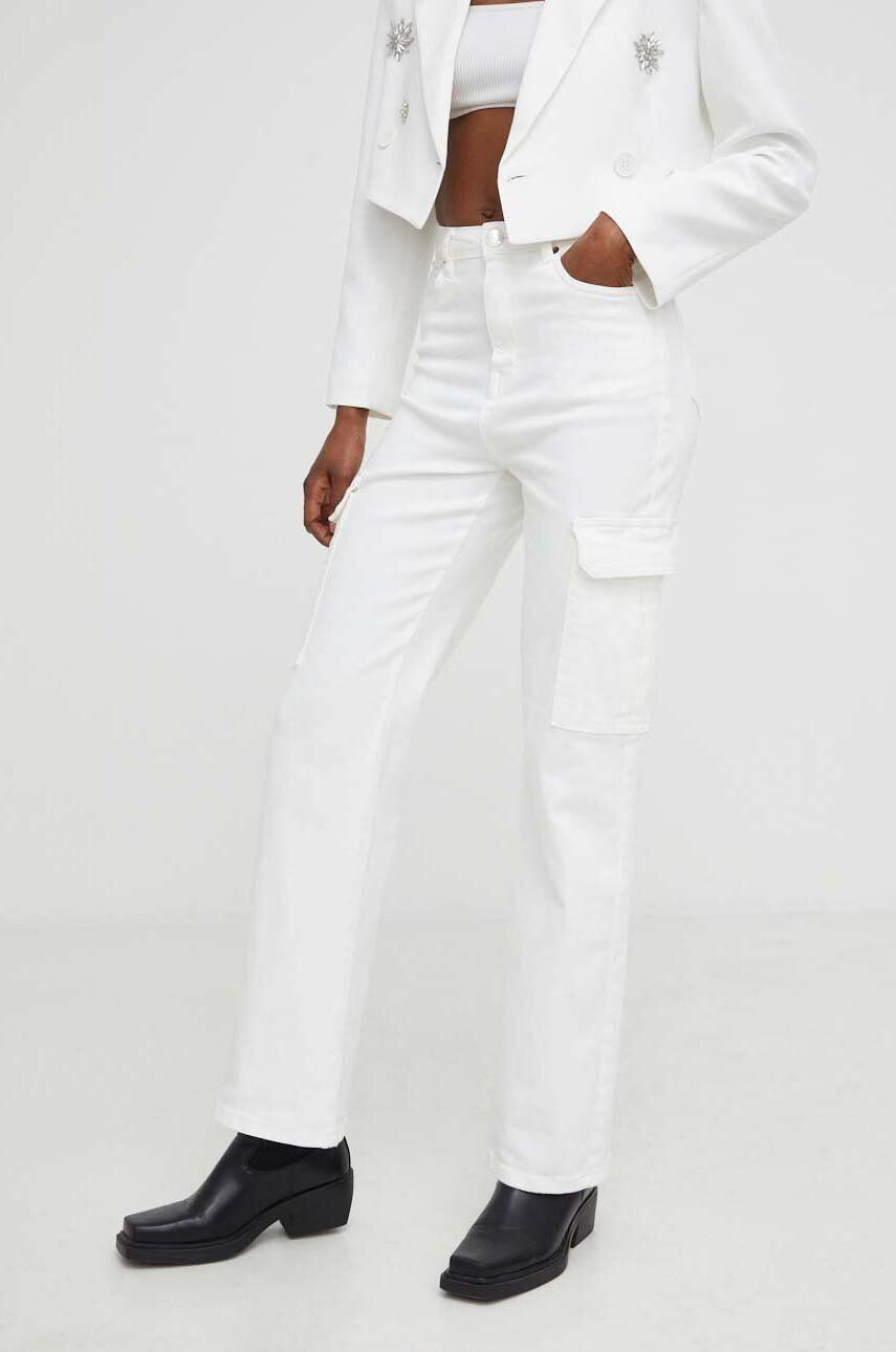 Answear Lab jeansi femei high waist - Pled.ro