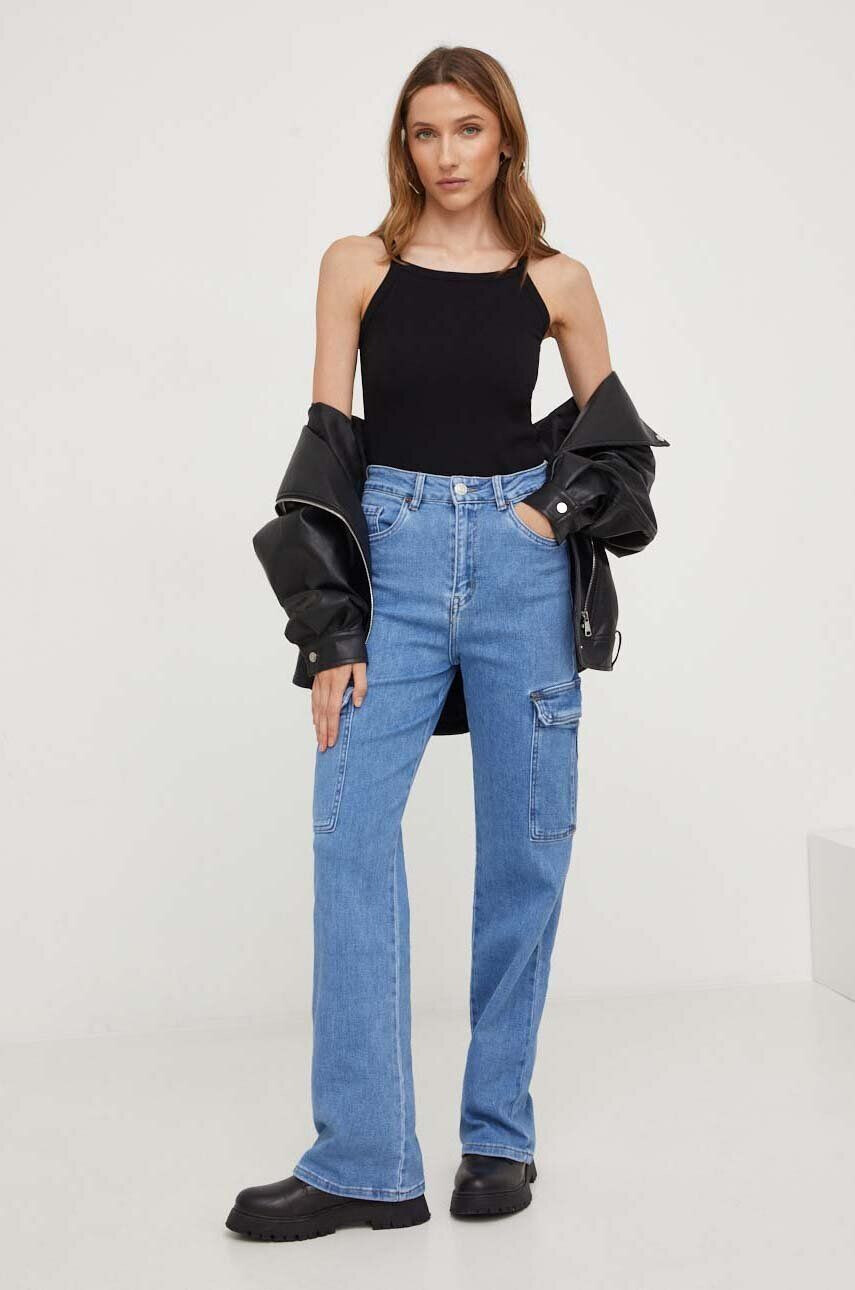 Answear Lab jeansi femei high waist - Pled.ro