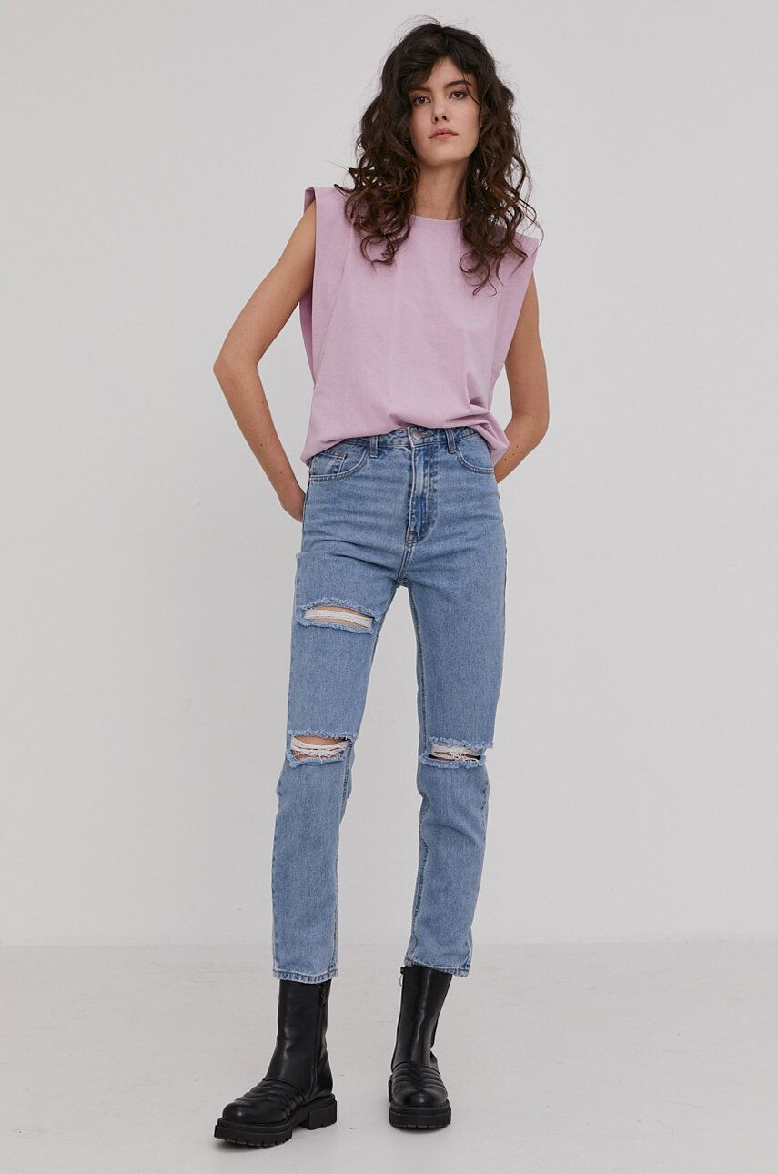 Answear Lab Jeans femei high waist - Pled.ro