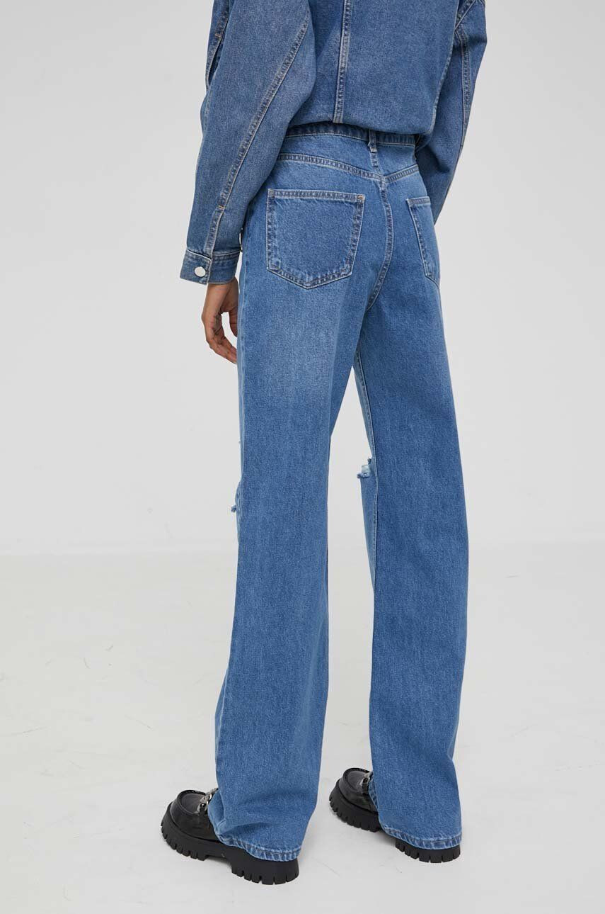 Answear Lab jeansi femei high waist - Pled.ro