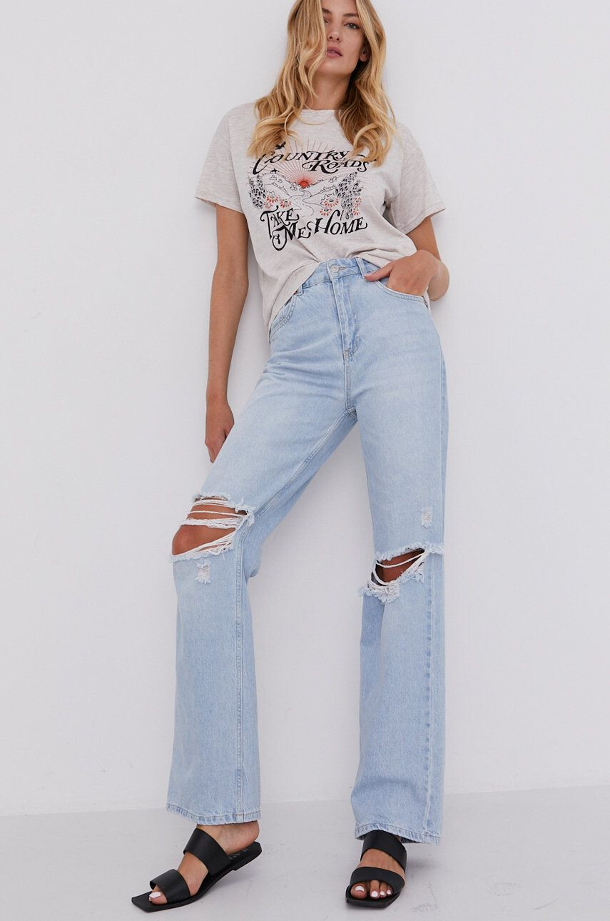 Answear Lab Jeans femei high waist - Pled.ro