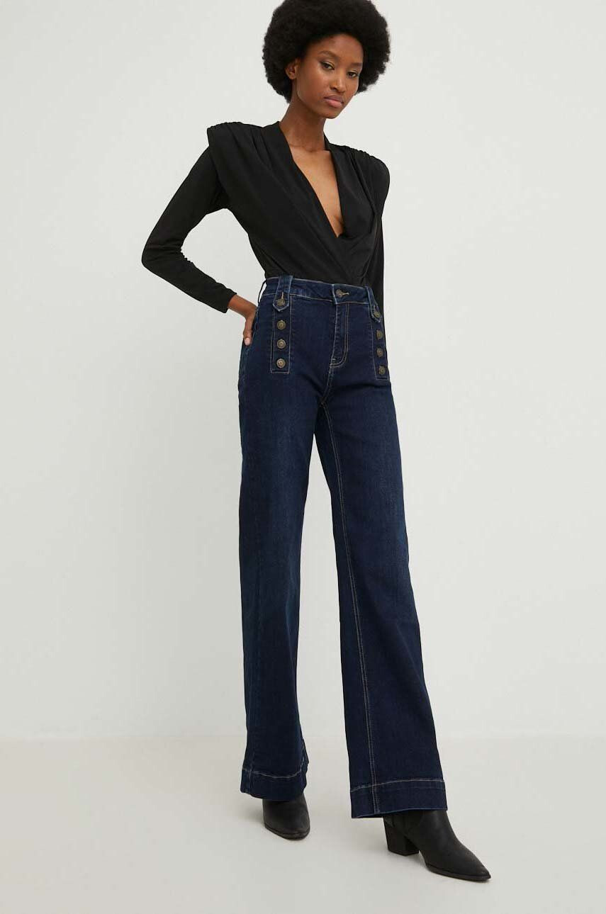 Answear Lab jeansi femei high waist - Pled.ro