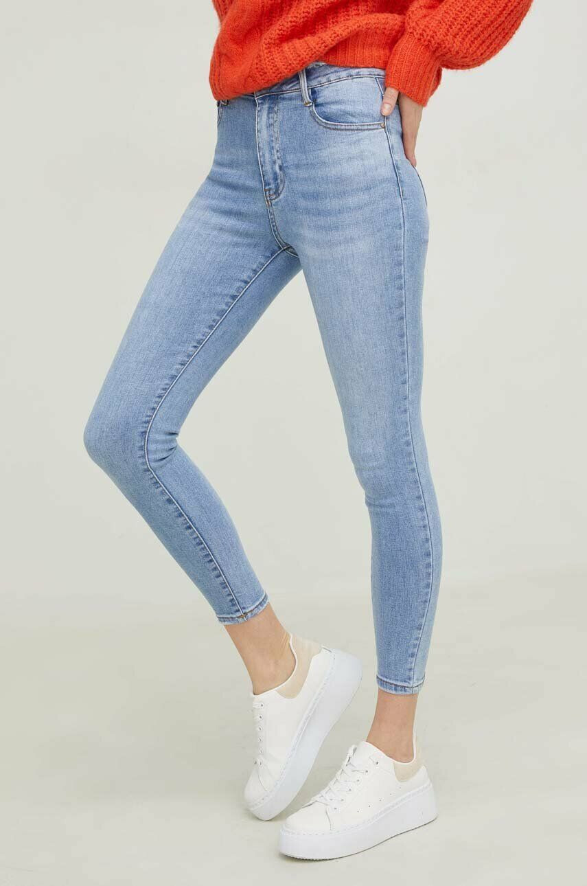 Answear Lab jeansi femei high waist - Pled.ro