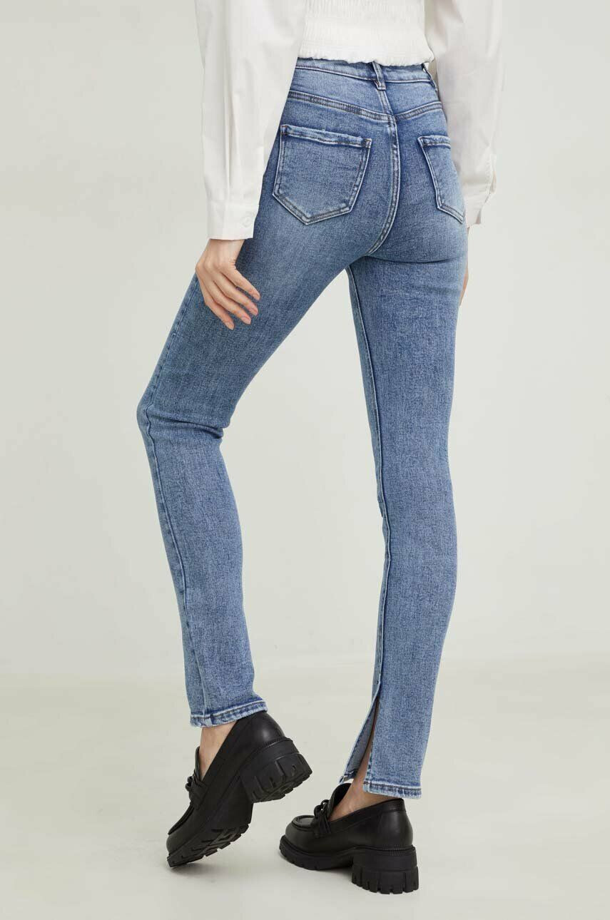 Answear Lab jeansi femei high waist - Pled.ro