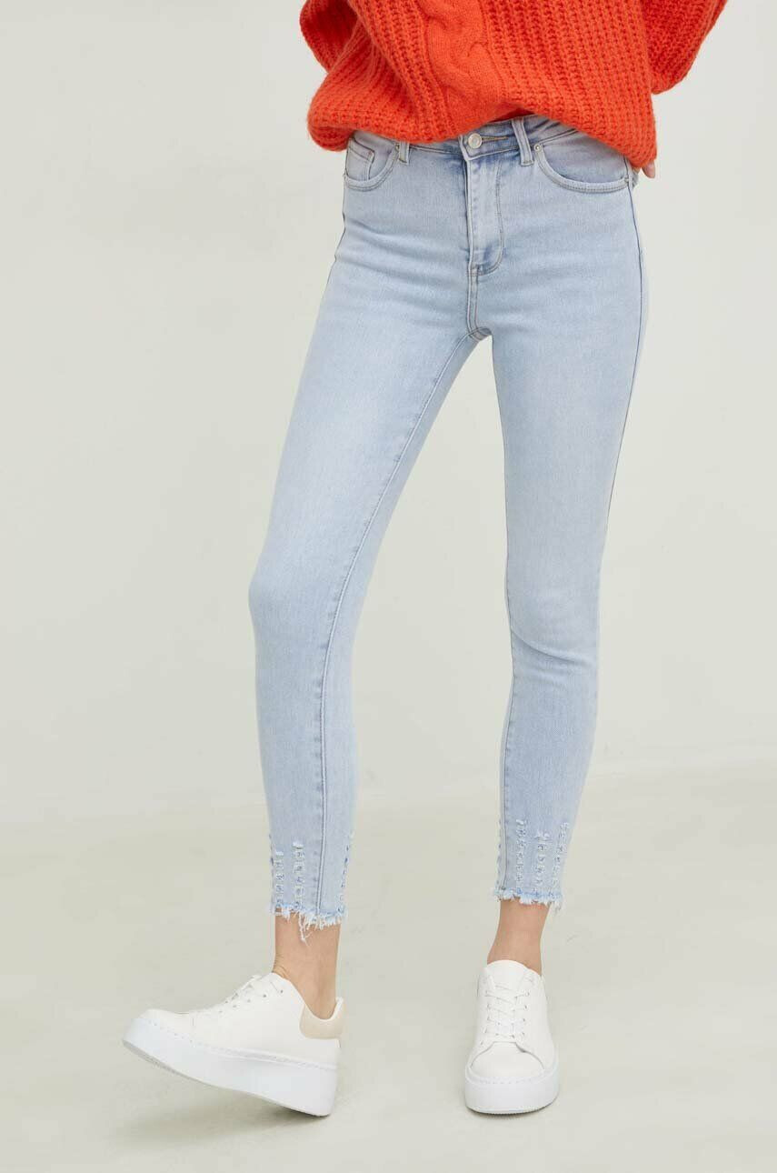 Answear Lab jeansi femei high waist - Pled.ro