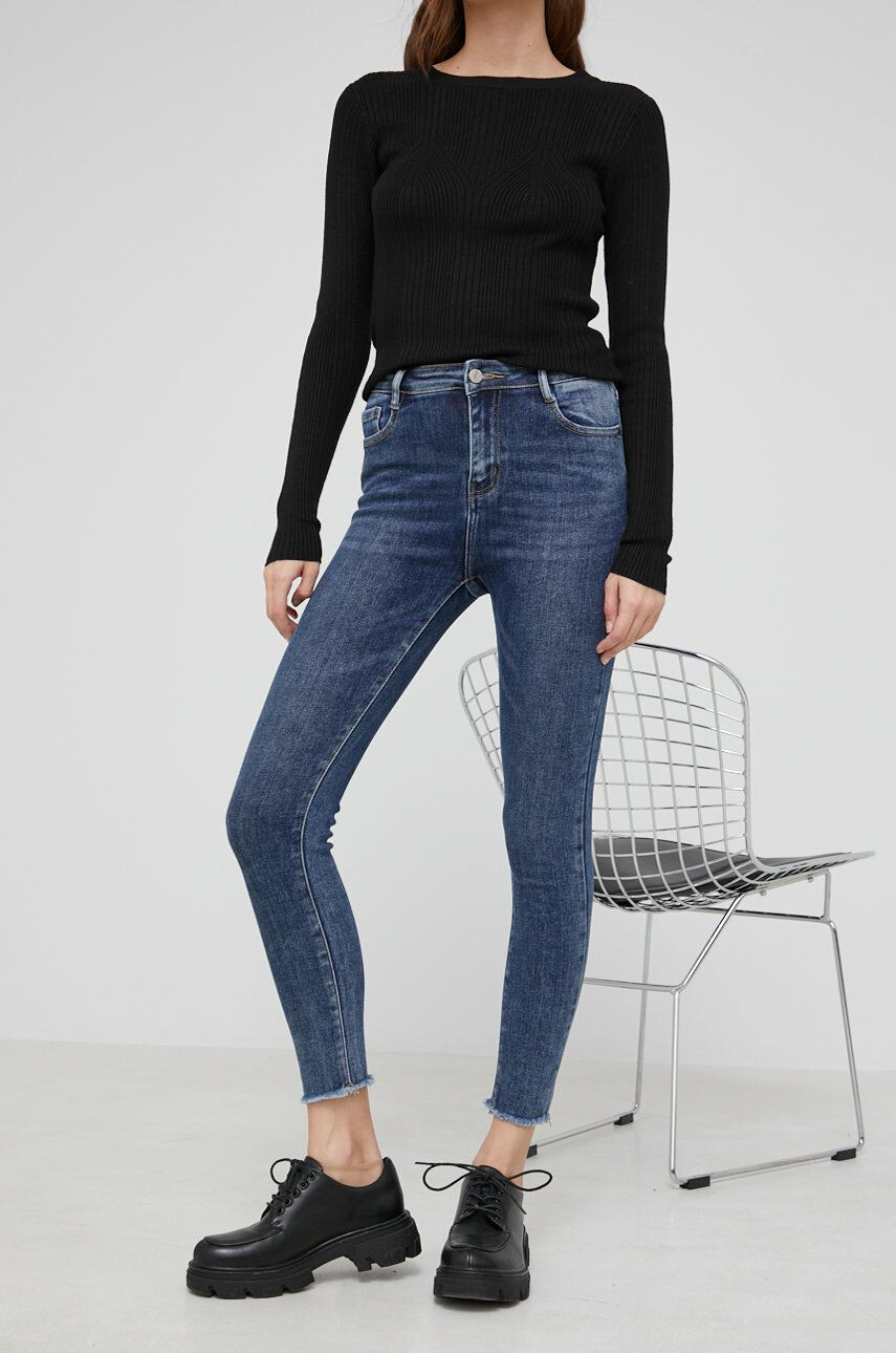 Answear Lab jeansi High Waist - Pled.ro