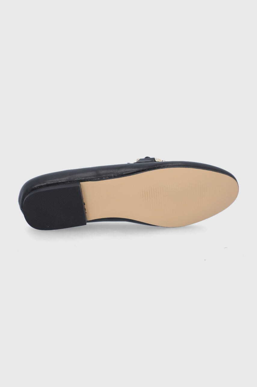 Answear Lab mocasini femei culoarea negru cu toc plat - Pled.ro