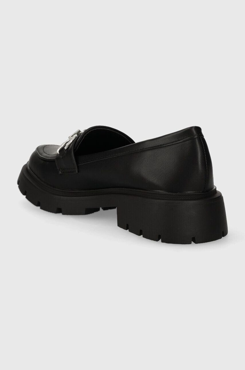 Answear Lab mocasini femei culoarea negru cu toc plat - Pled.ro