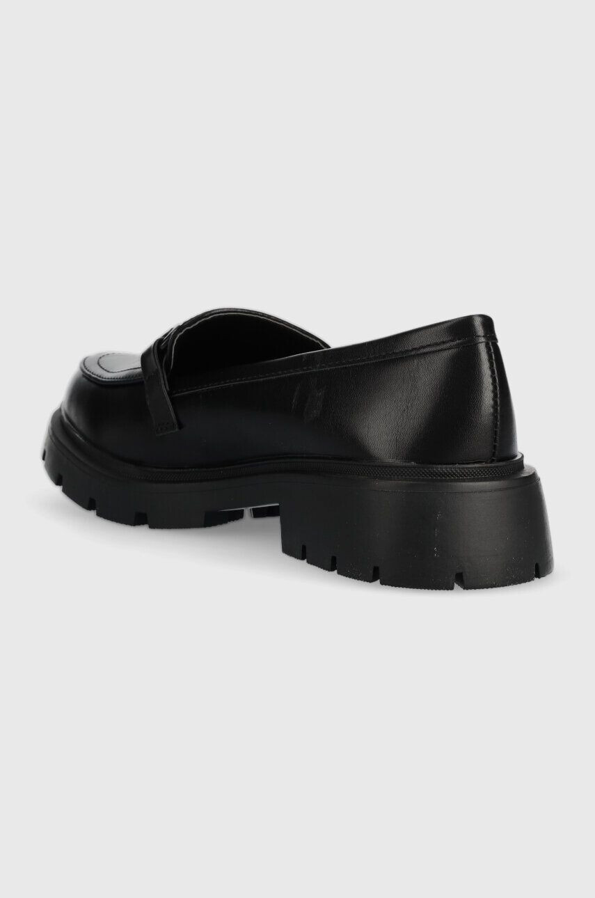 Answear Lab mocasini femei culoarea negru cu platforma - Pled.ro