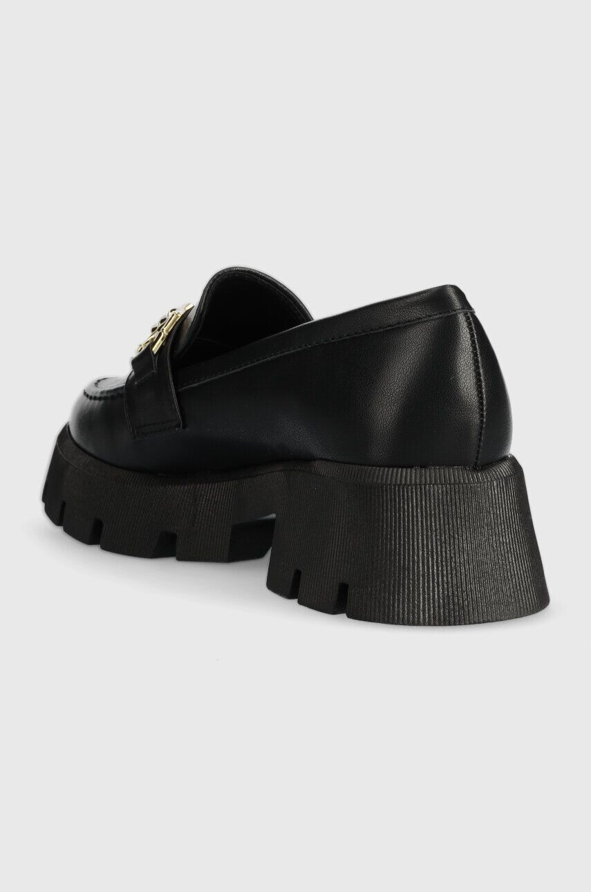 Answear Lab mocasini femei culoarea negru cu toc plat - Pled.ro