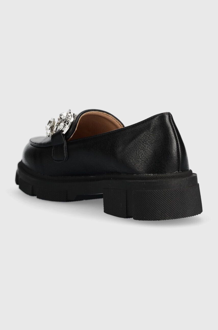 Answear Lab mocasini femei culoarea negru cu platforma - Pled.ro