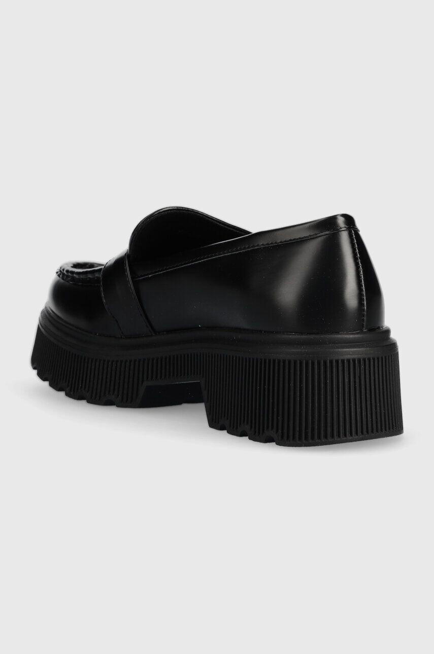 Answear Lab mocasini femei culoarea negru cu platforma - Pled.ro