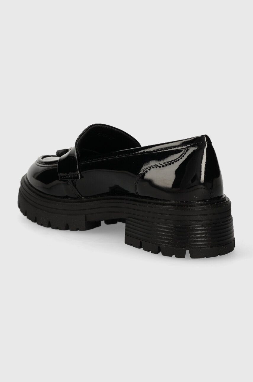 Answear Lab mocasini femei culoarea negru cu toc plat - Pled.ro