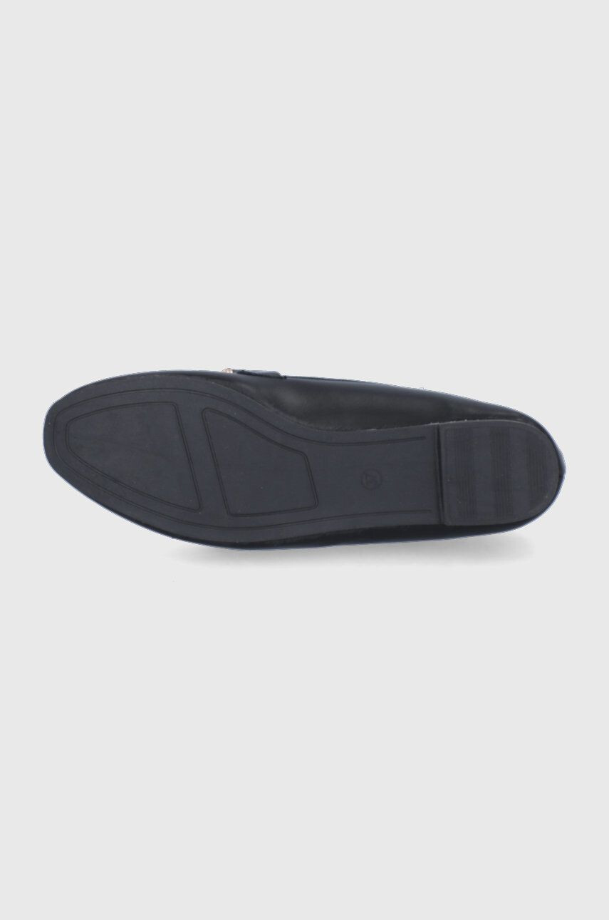 Answear Lab Mocasini femei culoarea negru cu toc plat - Pled.ro