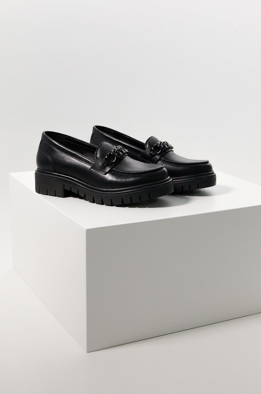 Answear Lab Mocasini de piele - Pled.ro