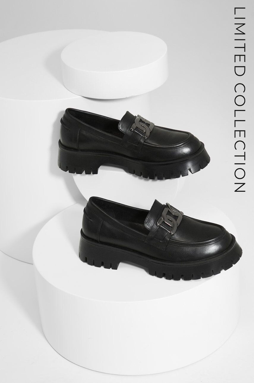 Answear Lab mocasini de piele - Pled.ro