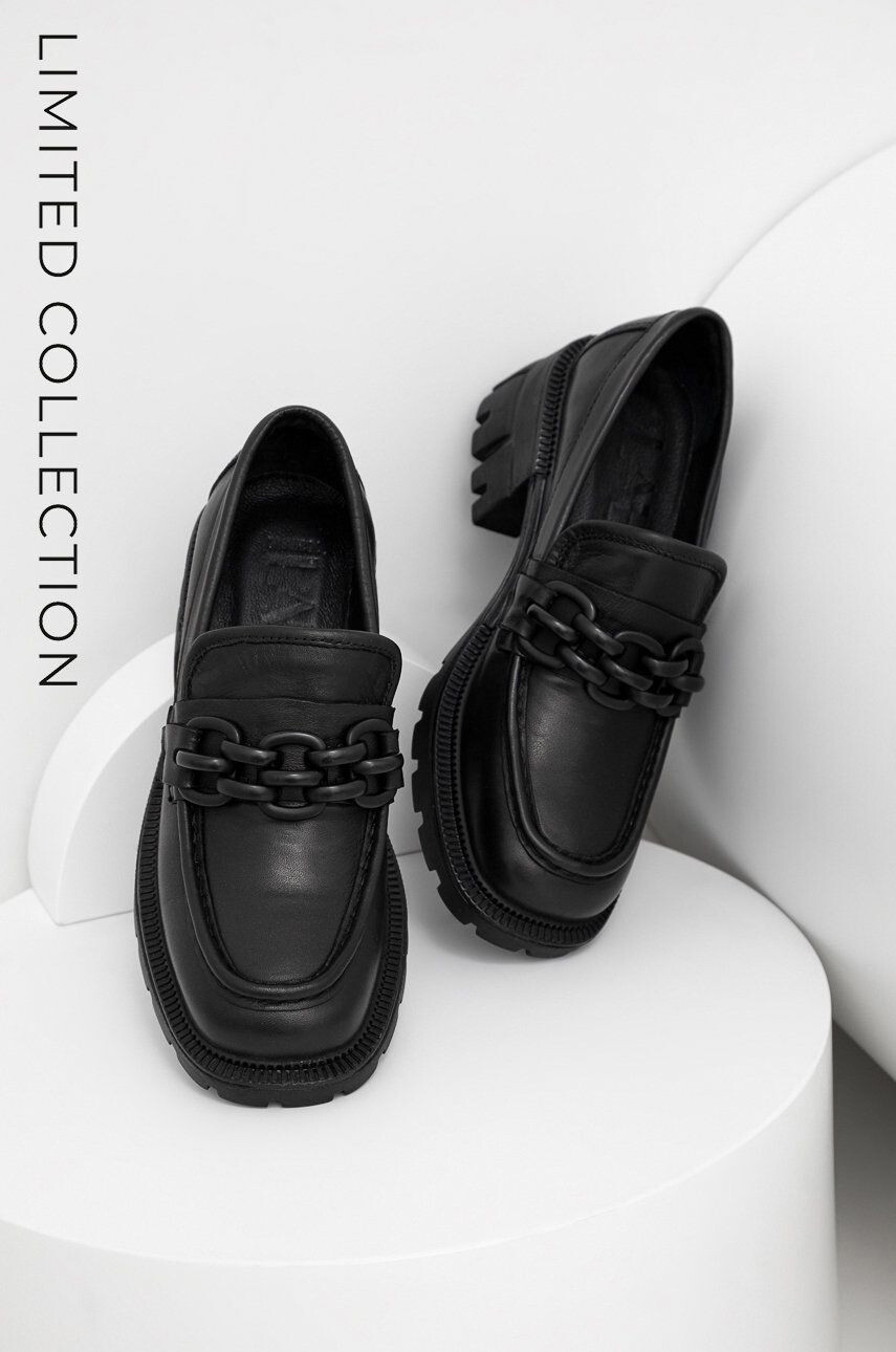 Answear Lab mocasini de piele - Pled.ro