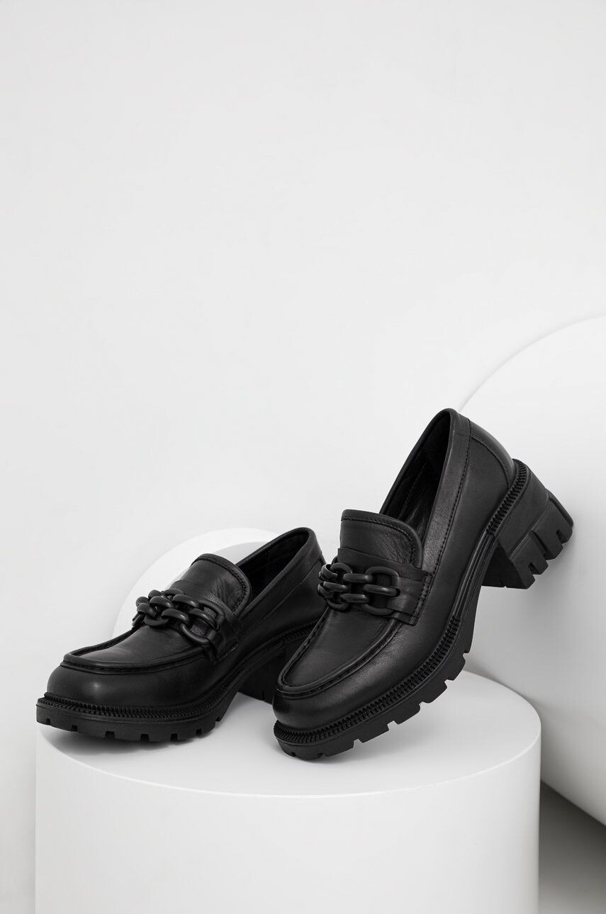 Answear Lab mocasini de piele - Pled.ro