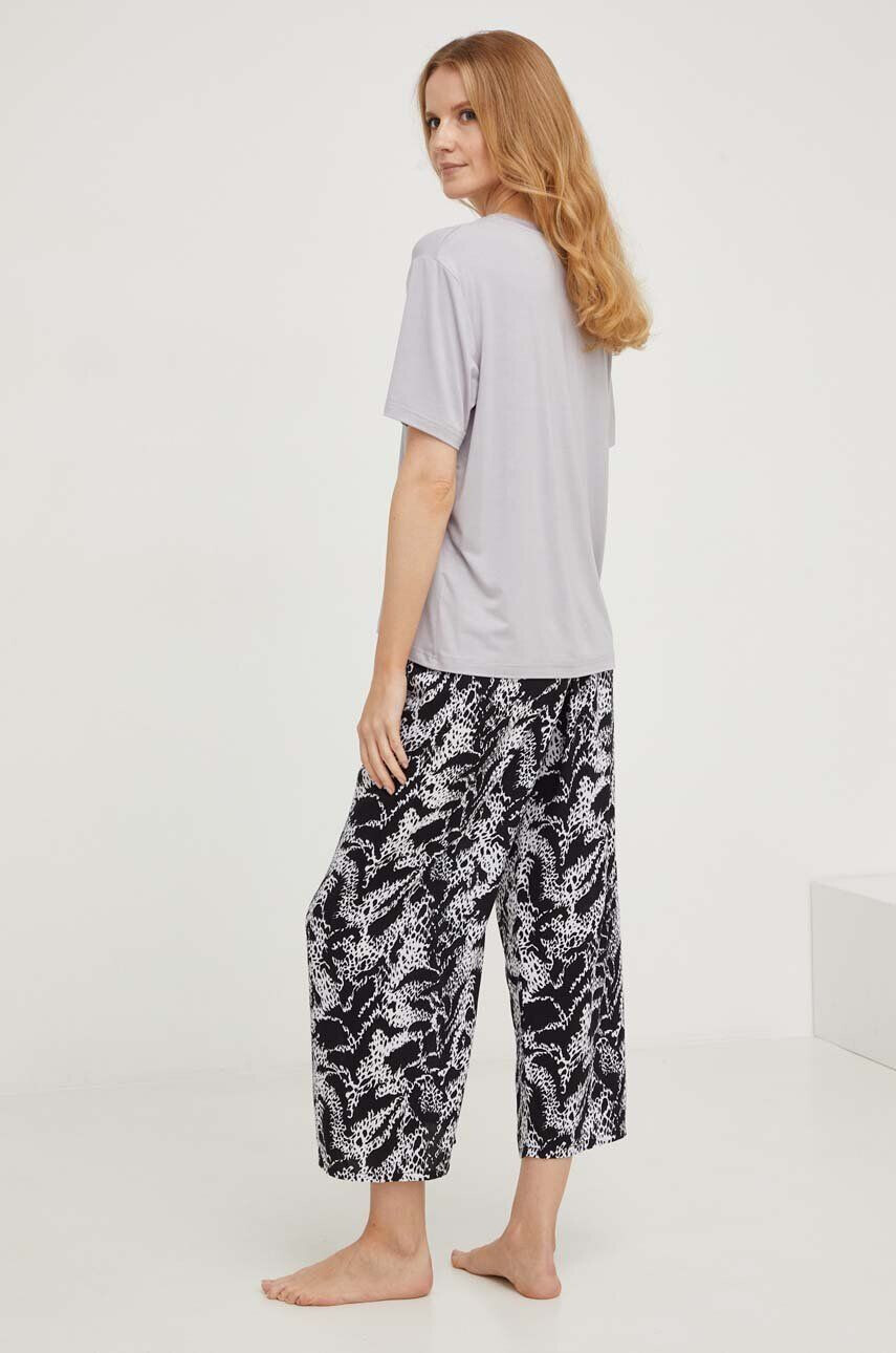 Answear Lab pijama femei culoarea gri - Pled.ro