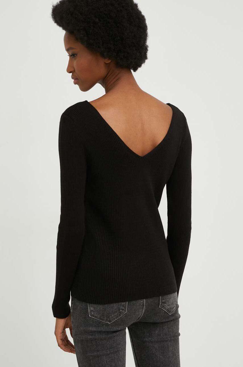 Answear Lab pulover femei culoarea bej light cu turtleneck - Pled.ro