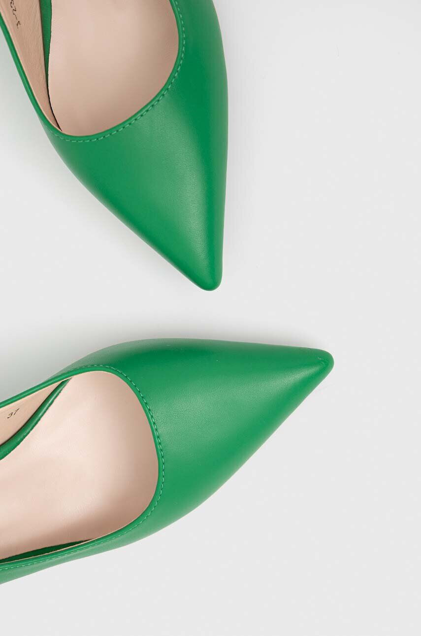 Answear Lab pumps culoarea verde - Pled.ro