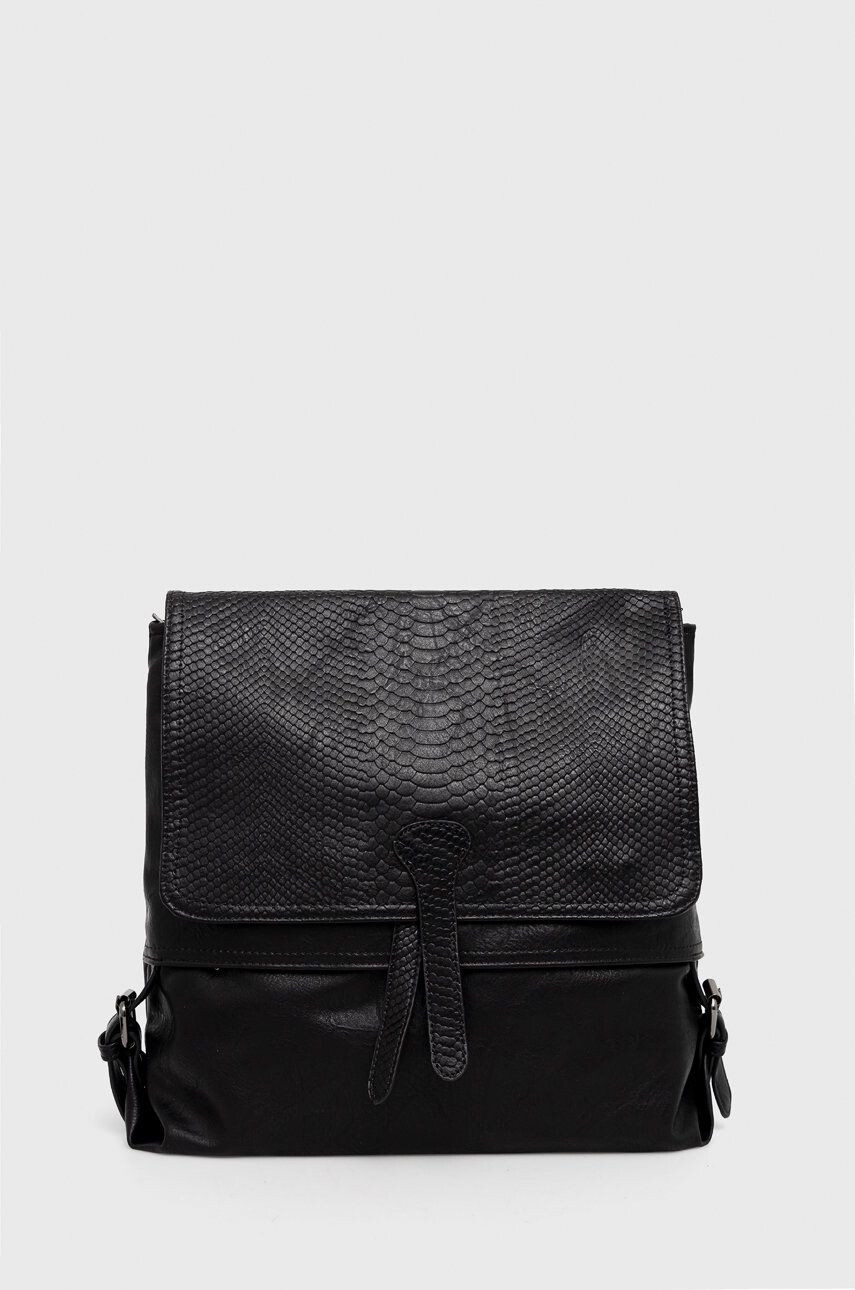 Answear Lab Rucsac femei culoarea negru mare material neted - Pled.ro