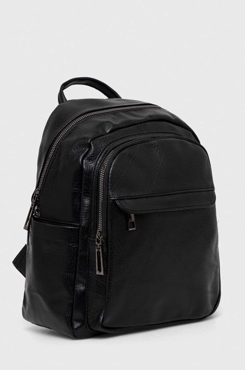 Answear Lab rucsac femei culoarea negru mic cu imprimeu - Pled.ro