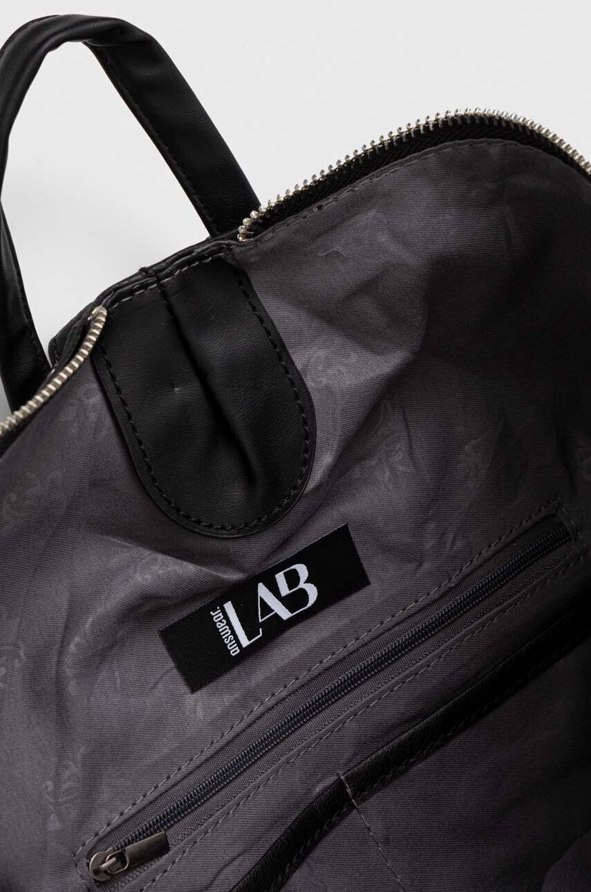 Answear Lab rucsac femei culoarea negru mare cu imprimeu - Pled.ro