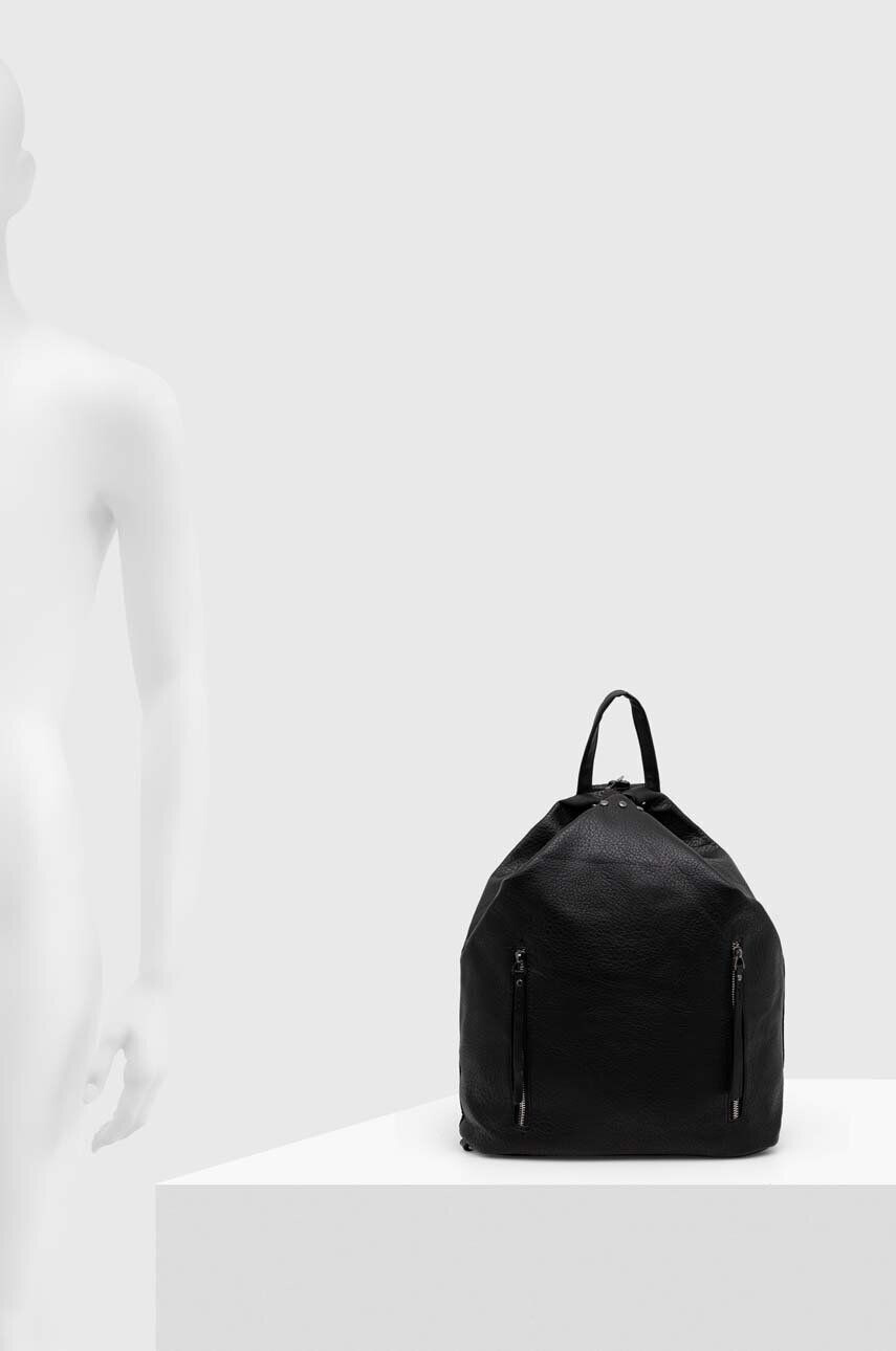 Answear Lab rucsac femei culoarea negru mare cu imprimeu - Pled.ro