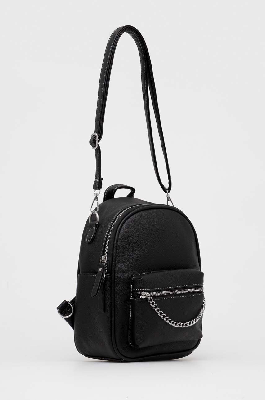 Answear Lab rucsac femei culoarea negru mic neted - Pled.ro