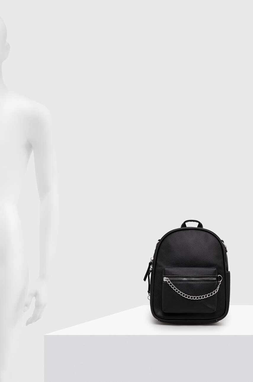 Answear Lab rucsac femei culoarea negru mic neted - Pled.ro