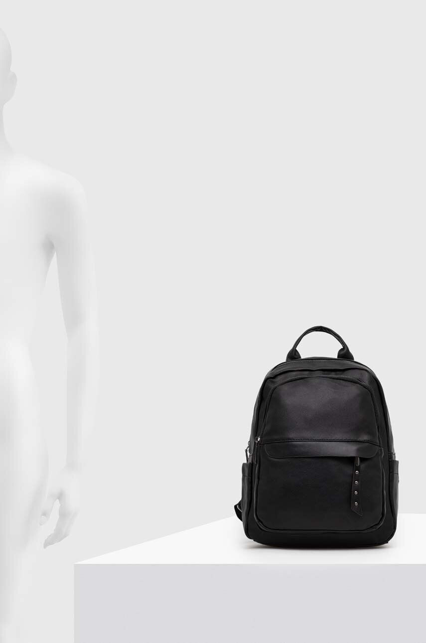 Answear Lab rucsac femei culoarea negru mic neted - Pled.ro