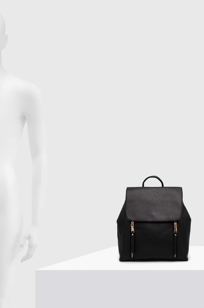 Answear Lab rucsac femei culoarea negru mic neted - Pled.ro