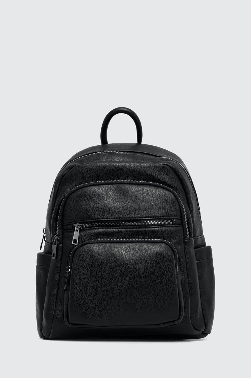 Answear Lab rucsac femei culoarea negru mic neted - Pled.ro