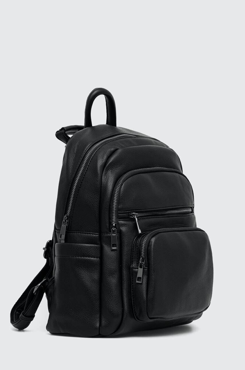 Answear Lab rucsac femei culoarea negru mic neted - Pled.ro