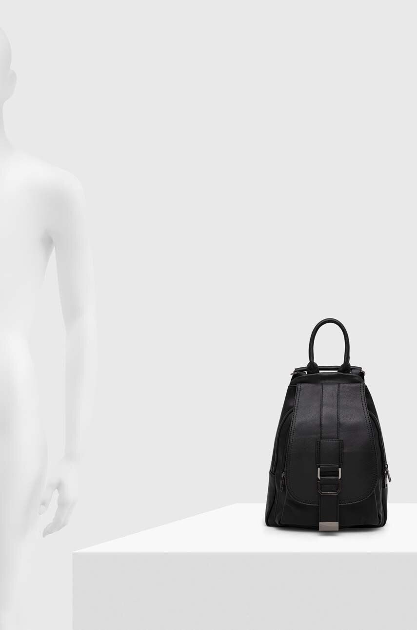 Answear Lab rucsac X limited collection NO SHAME femei culoarea negru mic neted - Pled.ro