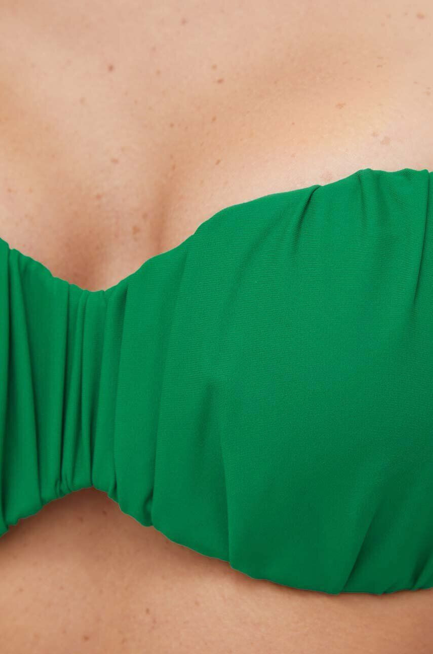 Answear Lab sutien de baie culoarea verde cupa rigidizata - Pled.ro