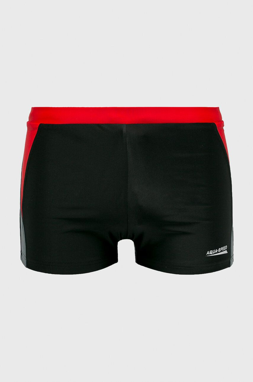 Aqua Speed costum de baie Dario culoarea negru - Pled.ro