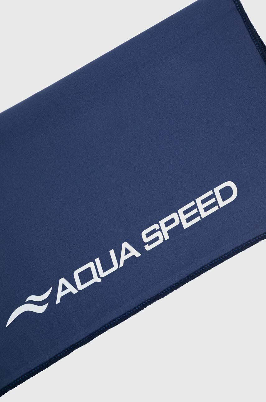 Aqua Speed prosop Dry Flat culoarea albastru marin - Pled.ro