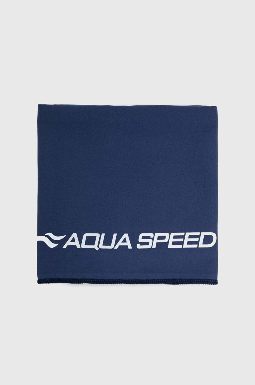 Aqua Speed prosop Dry Flat culoarea albastru marin - Pled.ro