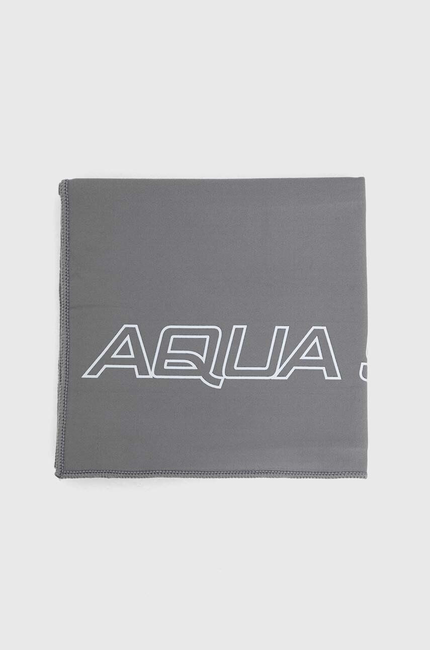 Aqua Speed prosop Dry Flat culoarea gri - Pled.ro