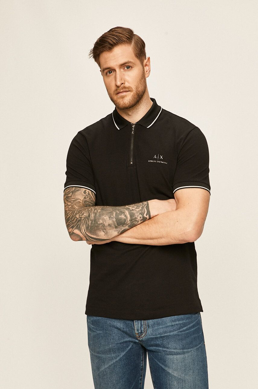 Armani Exchange Tricou Polo - Pled.ro