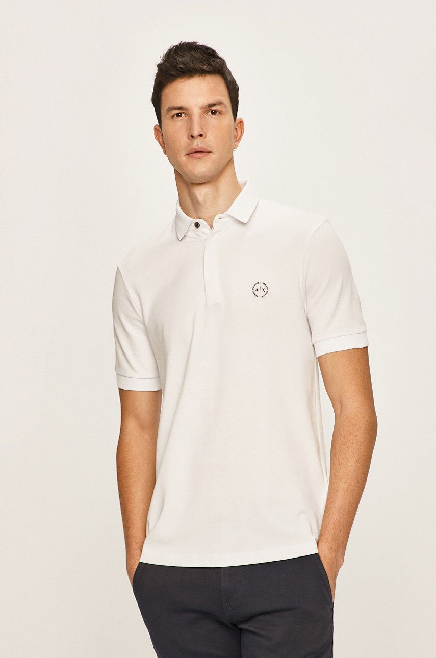 Armani Exchange Tricou Polo - Pled.ro