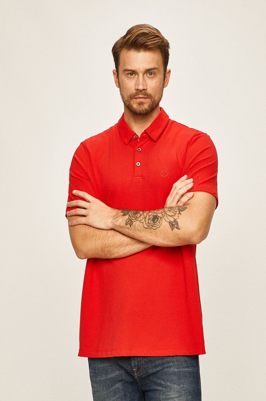 Armani Exchange Tricou Polo - Pled.ro