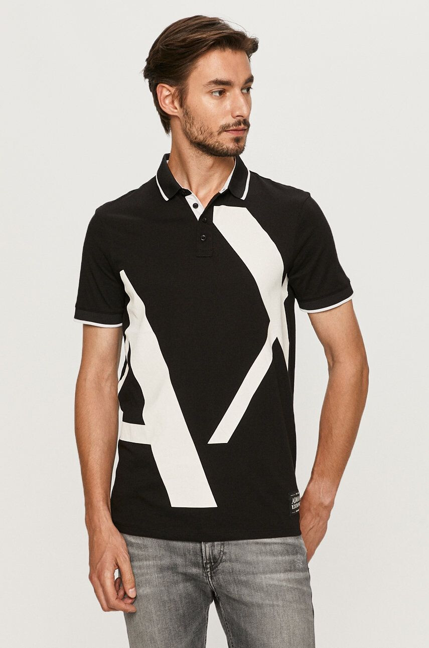 Armani Exchange Tricou Polo - Pled.ro