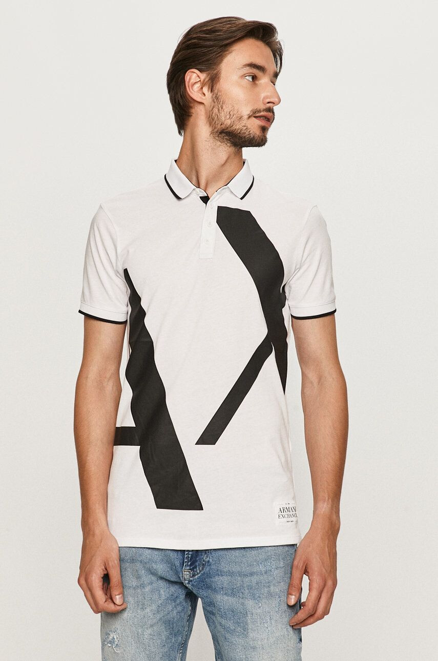 Armani Exchange Tricou Polo - Pled.ro